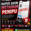 Hapus Akun Instagram Penipu