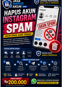 Hapus Akun Instagram Spam